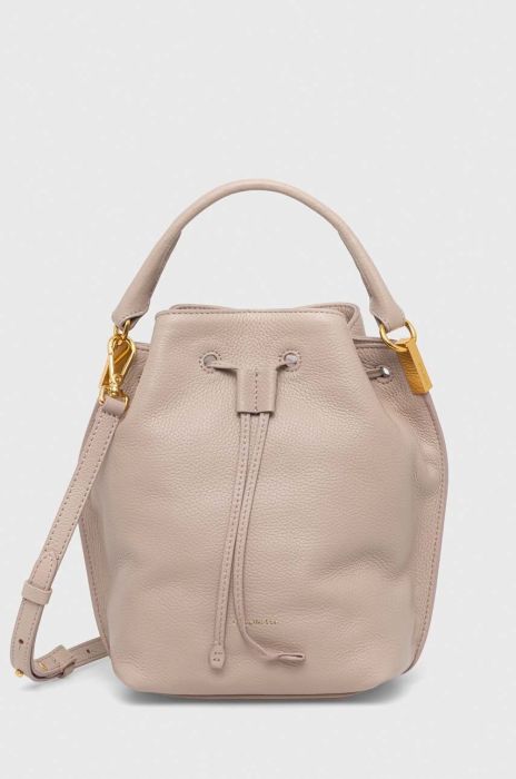 Шкіряна сумочка Coccinelle колір фіолетовий (3365589) Шкіряна сумочка Coccinelle колір фіолетовий (3365589)