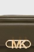 Шкіряна сумочка MICHAEL Michael Kors колір зелений (2666668)