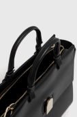 Шкіряна сумочка Furla Emma колір чорний