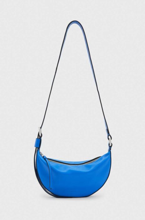 Шкіряна сумочка AllSaints колір чорний (3256451)