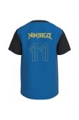 Дитяча бавовняна футболка Lego Wear з принтом колір блакитний (2654977)