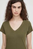 Бавовняна футболка G-Star Raw жіночий колір зелений (3656609) Бавовняна футболка G-Star Raw жіночий колір зелений (3656609)
