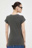 Бавовняна футболка G-Star Raw жіночий колір сірий (3072788) Бавовняна футболка G-Star Raw жіночий колір сірий (3072788)