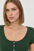 Футболка Guess жіночий колір зелений (2467885)