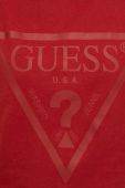 Бавовняна футболка Guess колір червоний (3517505) Бавовняна футболка Guess колір червоний (3517505)