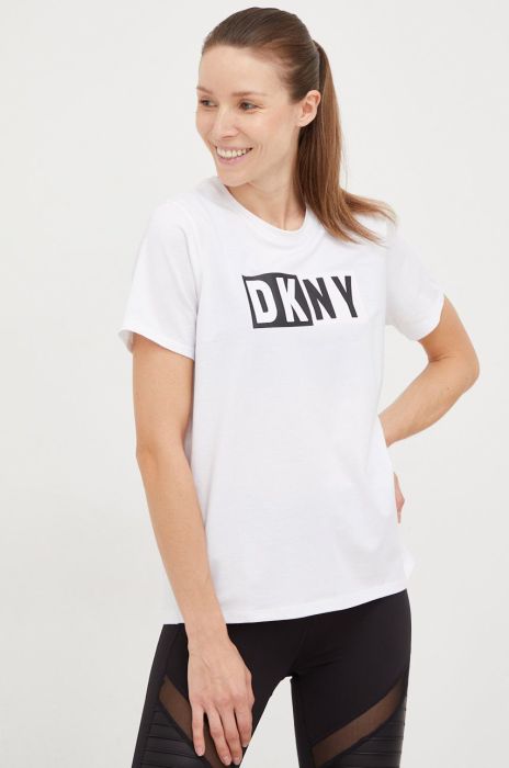 Футболка Dkny жіночий колір білий (2772482)