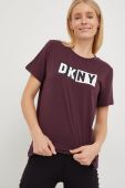 Футболка Dkny жіночий колір фіолетовий (2772474)