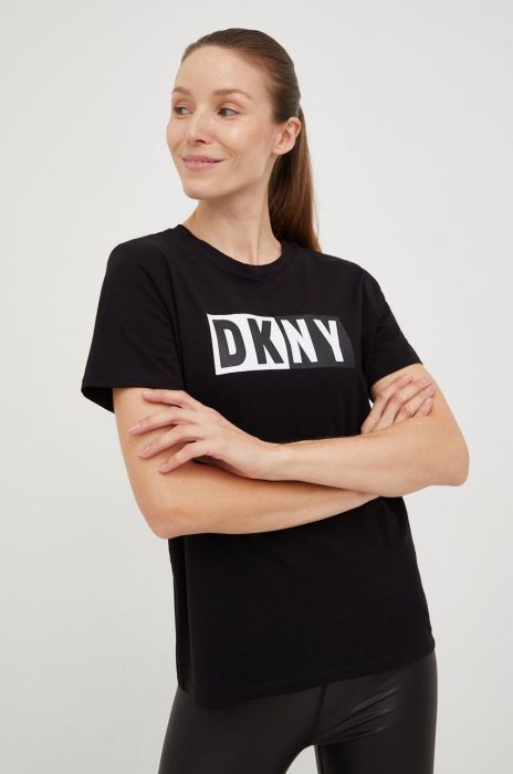 Футболка Dkny жіночий колір чорний (2772485) Футболка Dkny жіночий колір чорний (2772485)