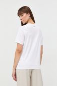 Бавовняна футболка BOSS колір білий (2482867) Бавовняна футболка BOSS колір білий (2482867)