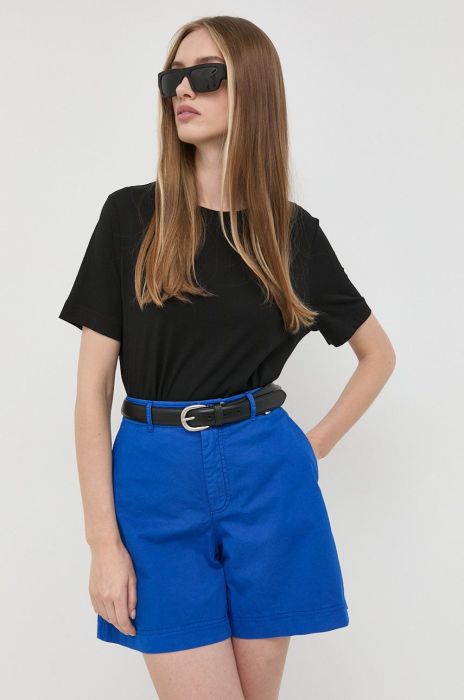 Бавовняна футболка BOSS колір чорний (2482864) Бавовняна футболка BOSS колір чорний (2482864)