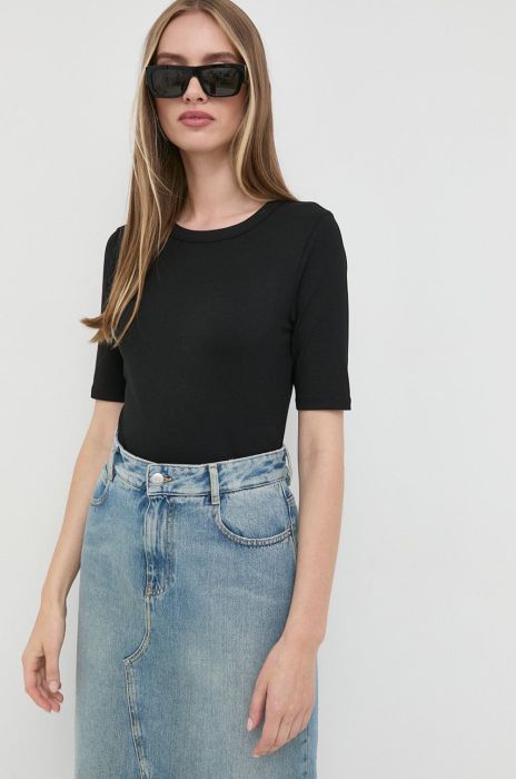 Футболка BOSS жіночий колір чорний (2516828) Футболка BOSS жіночий колір чорний (2516828)