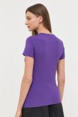 Футболка Patrizia Pepe жіноча колір фіолетовий (3121600) Футболка Patrizia Pepe жіноча колір фіолетовий (3121600)