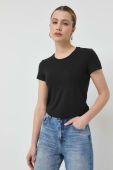Футболка Patrizia Pepe жіноча колір чорний (2861944) Футболка Patrizia Pepe жіноча колір чорний (2861944)