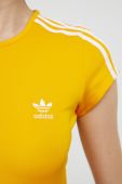 Футболка adidas Originals жіночий колір жовтий Футболка adidas Originals жіночий колір жовтий