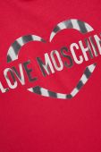 Бавовняна футболка Love Moschino колір червоний (2520691) Бавовняна футболка Love Moschino колір червоний (2520691)