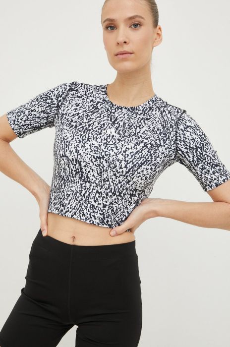 Тренувальна футболка adidas Performance колір білий Тренувальна футболка adidas Performance колір білий