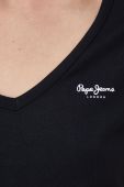 Бавовняна футболка Pepe Jeans колір чорний (2717109) Бавовняна футболка Pepe Jeans колір чорний (2717109)
