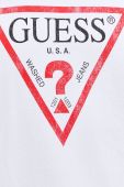 Бавовняна футболка Guess колір білий (2595943)