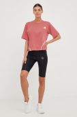 Тренувальна футболка adidas Performance колір рожевий (2737338)