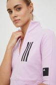 Футболка adidas Performance жіночий колір рожевий Футболка adidas Performance жіночий колір рожевий