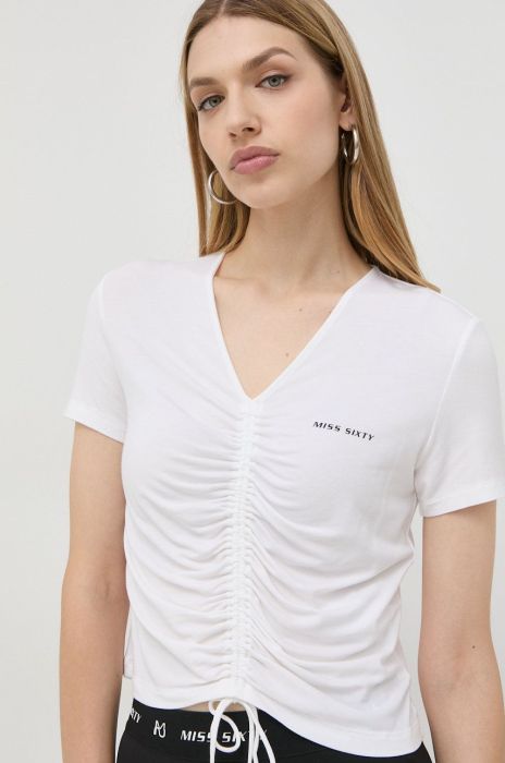 Футболка Miss Sixty жіночий колір білий (2614538)