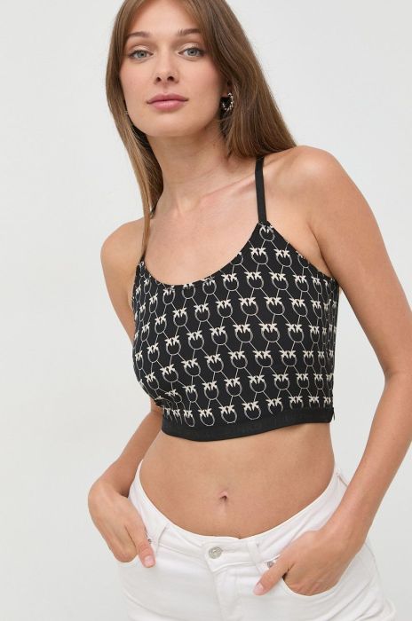 Топ Pinko жіночий колір чорний (2566145)