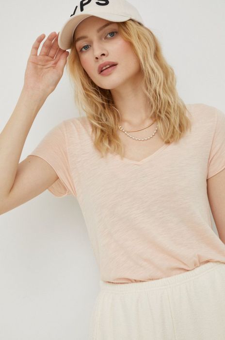 Футболка American Vintage жіночий колір помаранчевий Футболка American Vintage жіночий колір помаранчевий