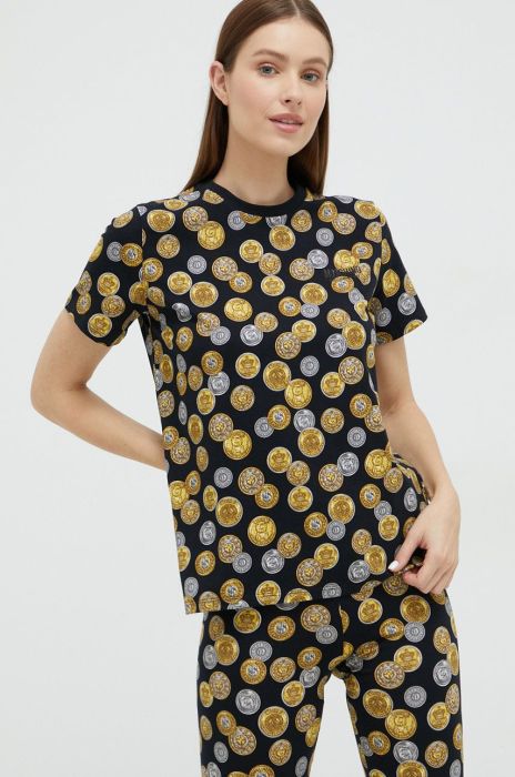 Футболка Moschino Underwear жіночий колір чорний (2759032) Футболка Moschino Underwear жіночий колір чорний (2759032)