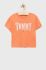 Дитяча футболка Tommy Hilfiger колір помаранчевий (2754605)