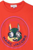 Дитяча бавовняна футболка Marc Jacobs колір білий (2702507)