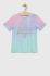 Дитяча футболка Hype колір бірюзовий