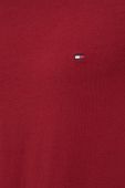 Футболка Tommy Hilfiger чоловічий колір бордовий однотонний (2415837)