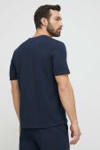 Футболка BOSS чоловічий колір синій меланж Футболка BOSS чоловічий колір синій меланж