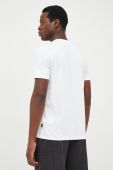 Бавовняна футболка BOSS Boss Casual колір білий з принтом (2508376) Бавовняна футболка BOSS Boss Casual колір білий з принтом (2508376)
