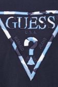 Бавовняна футболка Guess колір синій з аплікацією (2688954) Бавовняна футболка Guess колір синій з аплікацією (2688954)