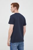 Бавовняна футболка Pepe Jeans колір синій з принтом (2441476) Бавовняна футболка Pepe Jeans колір синій з принтом (2441476)