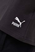 Бавовняна футболка Puma колір чорний з аплікацією 536315-01 Бавовняна футболка Puma колір чорний з аплікацією 536315-01