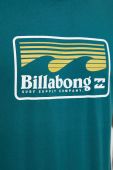 Бавовняна футболка Billabong колір зелений з принтом (2497384)