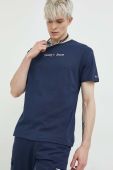 Бавовняна футболка Tommy Jeans колір синій з аплікацією (2826930) Бавовняна футболка Tommy Jeans колір синій з аплікацією (2826930)