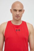 Футболка Under Armour Baseline чоловіча колір червоний Футболка Under Armour Baseline чоловіча колір червоний