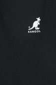 Бавовняна футболка Kangol колір чорний з принтом (2802979) Бавовняна футболка Kangol колір чорний з принтом (2802979)