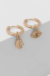Сережки AllSaints колір золотий (3259716)
