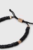 Браслет AllSaints жіноча колір чорний (3337693)