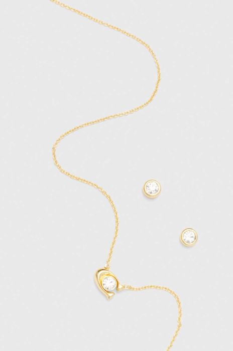 Кольє і сережки Coach колір золотий (3337713) Кольє і сережки Coach колір золотий (3337713)