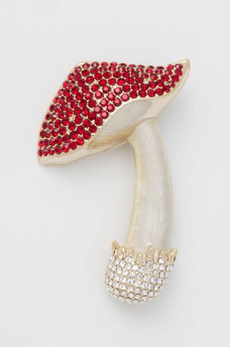 Значок Weekend Max Mara колір червоний (3596942) Значок Weekend Max Mara колір червоний (3596942)