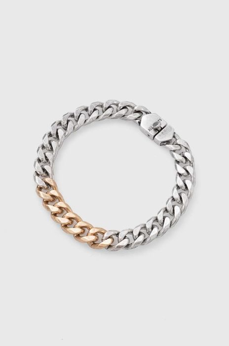 Браслет AllSaints жіноча колір золотий (3458052)