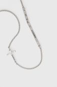 Срібне кольє AllSaints колір срібний (3458072) Срібне кольє AllSaints колір срібний (3458072)
