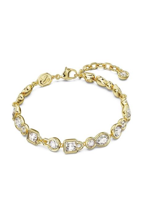 Браслет Swarovski DEXTERA жіночий колір золотий (3449472)