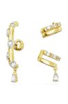 Сережка Swarovski DEXTERA 3-pack колір золотий (3375959)