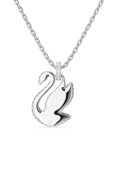 Ланцюжок Swarovski ICONIC SWAN колір блакитний (3376044)